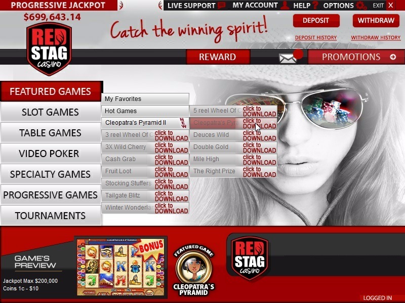 Red stag casino no deposit 2020