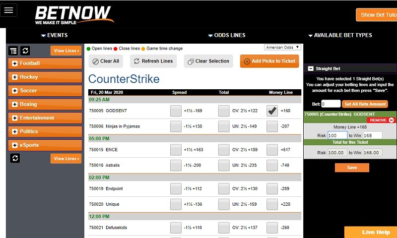 betnow sportsbook review